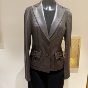 Veste cuir vintage