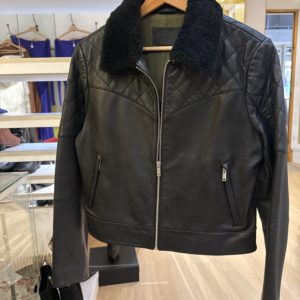 Blouson cuir IKKS